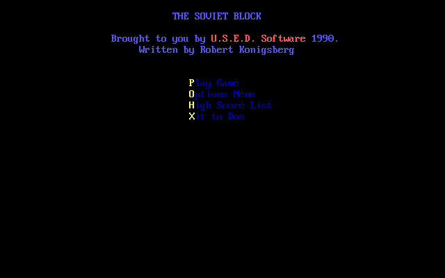 screenshot of The Soviet Block