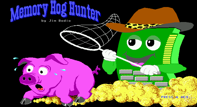 screenshot of Memory Hog Hunter