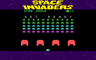 screenshot of Space Invaders