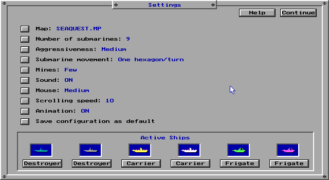 screenshot of Sea Quest