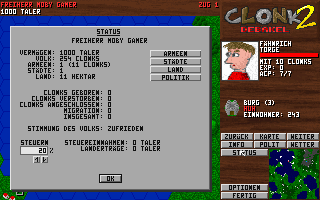 screenshot of Clonk 2: Debakel
