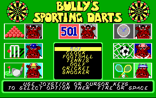 screenshot of Bully's Sporting Darts