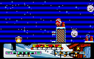 screenshot of Santa's Xmas Caper