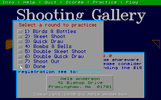 screenshot of Shooting Gallery