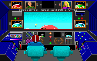 screenshot of Space Conquest: A Galactic Odyssey