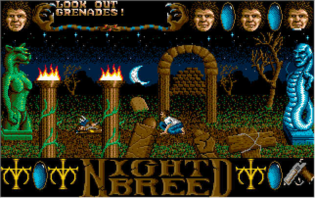 screenshot of Clive Barker's Nightbreed:  The Action Game