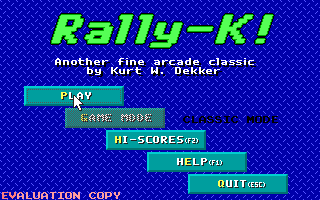 screenshot of Rally-K!