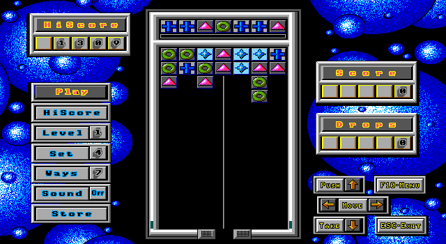 screenshot of Drop-Drop