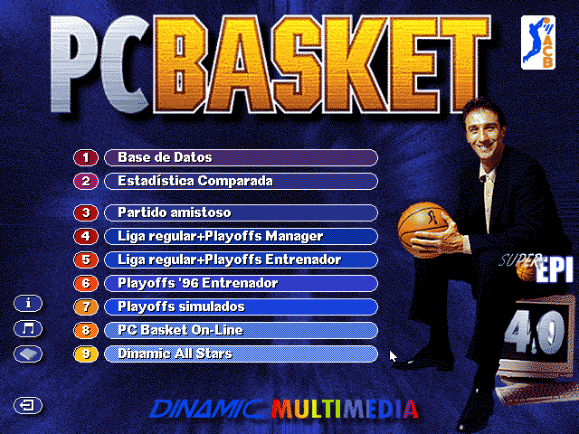 screenshot of PC Basket 4.0