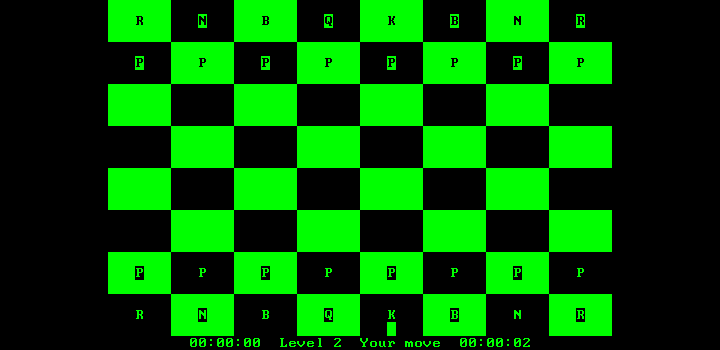 screenshot of SPOC the Chess Master