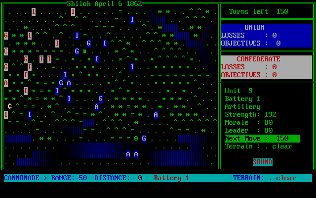 screenshot of Civil War Battleset
