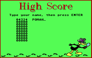 screenshot of Daffy Duck, P.I.: The Case of the Missing Letters
