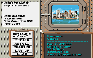 screenshot of Ports of Call