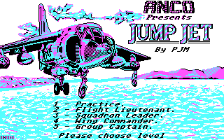 screenshot of Harrier Mission
