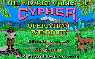 screenshot of The Secret Codes of C.Y.P.H.E.R.: Operation Wildlife