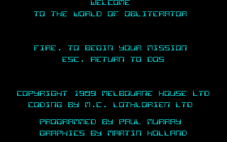 screenshot of Obliterator
