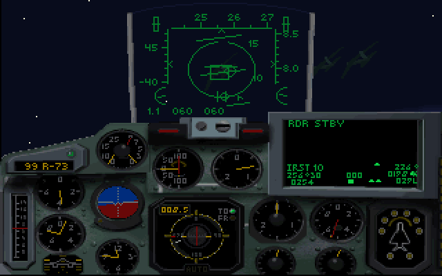 screenshot of MiG-29: Deadly Adversary of Falcon 3.0