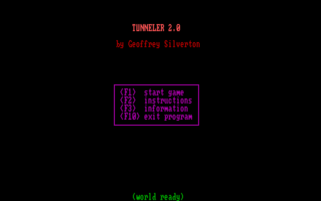 screenshot of Tunneler