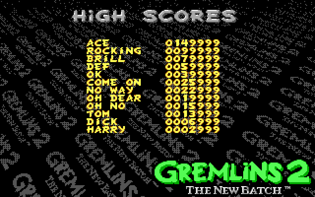 screenshot of Gremlins 2: The New Batch