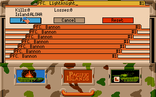 screenshot of Pacific Islands