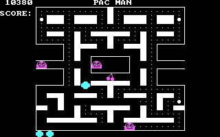 screenshot of Pac Man