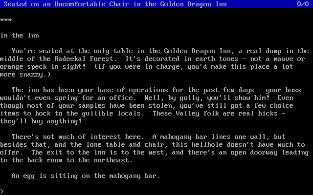 screenshot of Unnkulia One-Half: The Salesman Triumphant
