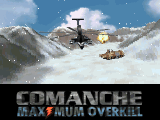 screenshot of Comanche CD