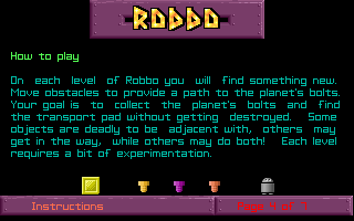 screenshot of Robbo
