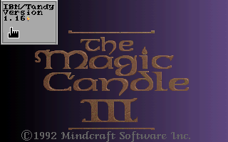 screenshot of The Magic Candle III