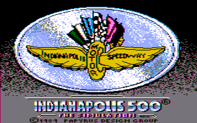 screenshot of Indianapolis 500: The Simulation