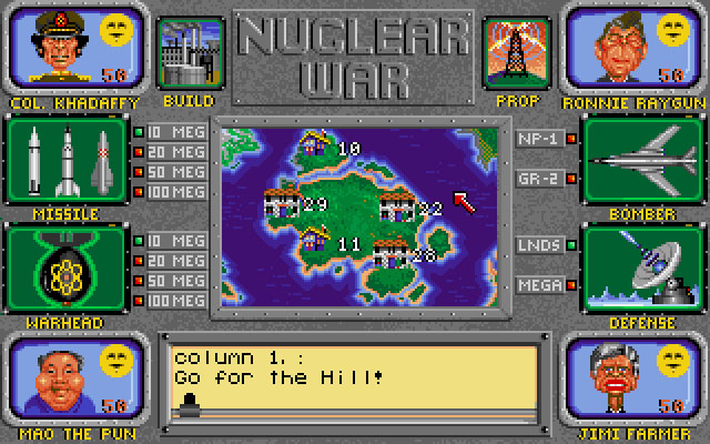 screenshot of Nuclear War