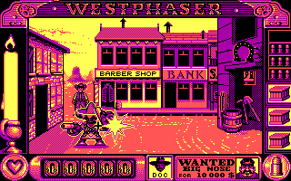 screenshot of West Phaser
