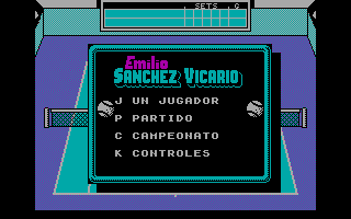 screenshot of Emilio Sanchez Vicario Grand Slam