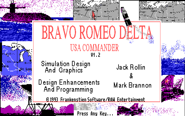 screenshot of Bravo Romeo Delta