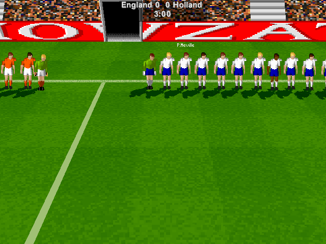 screenshot of Kick Off 96