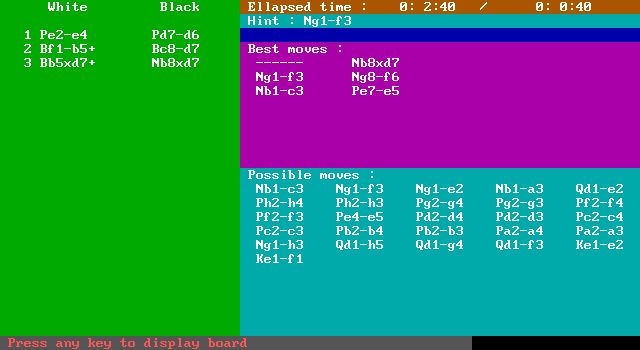 screenshot of PowerChess