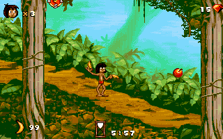 screenshot of Disney's The Jungle Book