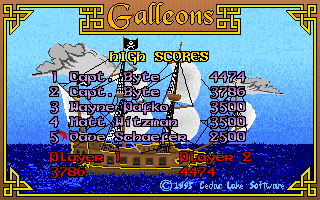screenshot of Galleons