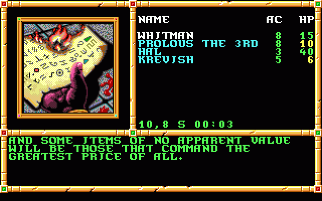 screenshot of Gateway to the Savage Frontier