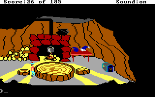 screenshot of King's Quest II: Romancing the Throne