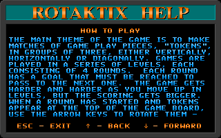 screenshot of Rotaktix
