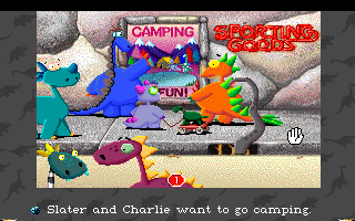 screenshot of Slater & Charlie Go Camping