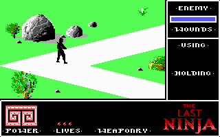 screenshot of The Last Ninja